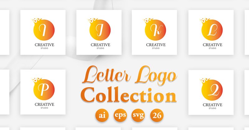 Letter Logo Vector Design Bundle (by ARP Creation)