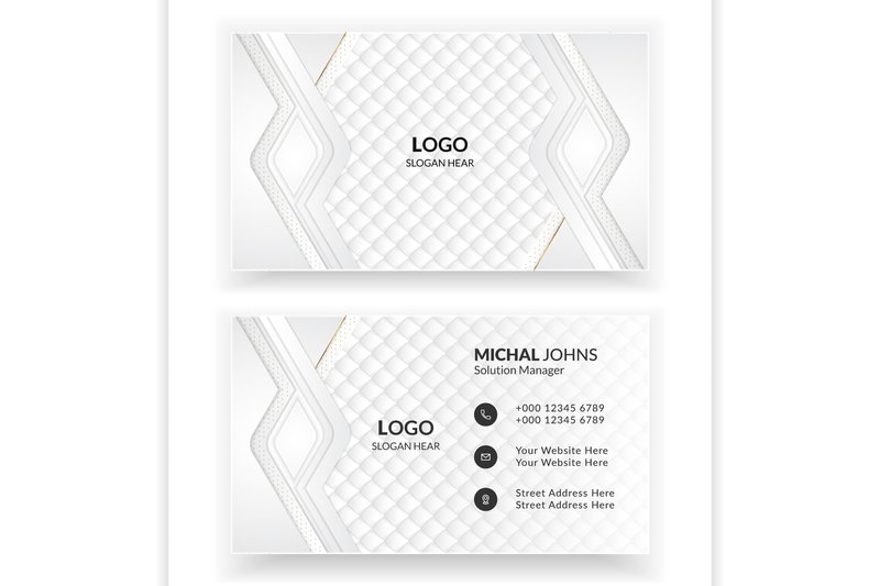 Luxury Business Card Templates. (by rezualkarimsiam)