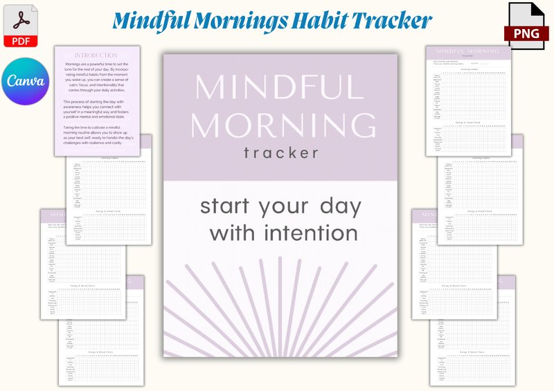 Mindful Morning Habit Tracker (by Nora as)