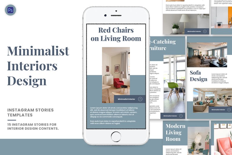 Minimalist Interiors Design IG Stories (by studioguntur)