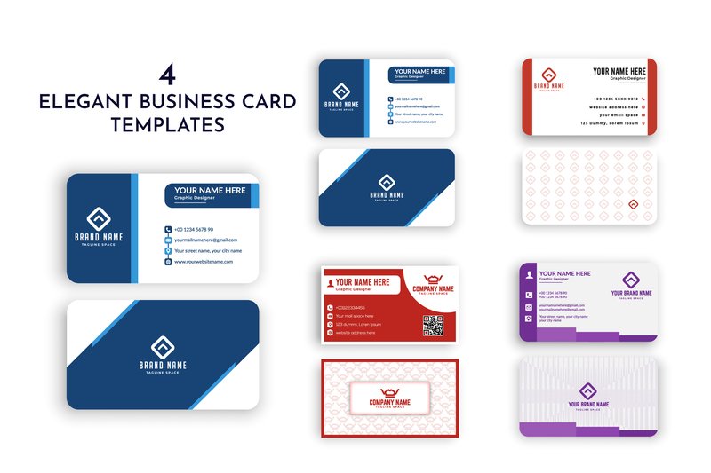 Modern Elegant Business Card Templates (by designhut)