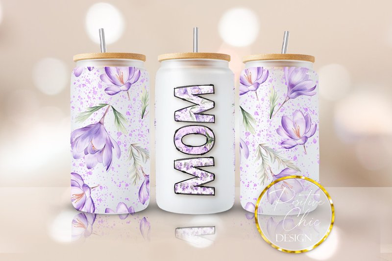 Mothers Day Mom Libbey Glass Wrap PNG (by PositiveChic)
