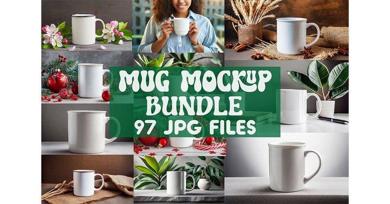 Mug Mockups Bundle (by DreamArtGraphic)