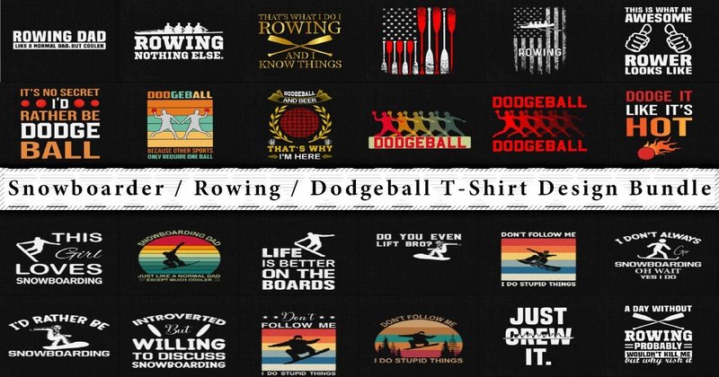 Multi-Sport Graphic Design Mega Bundle (by svgdecor)