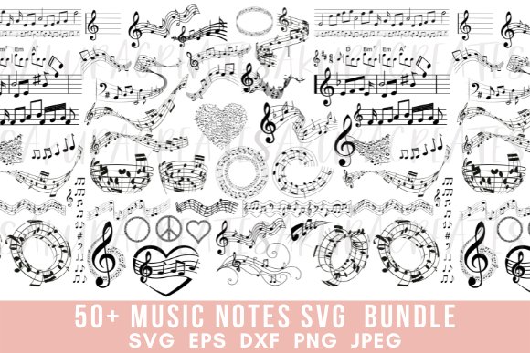Music Notes Music Lover Music Sheets (by SakuraCreateStudio)