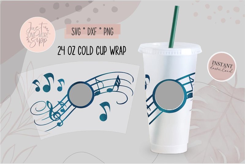 Music Notes SVG (by JustOneMoreProject)