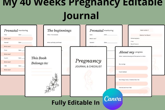 My 40 Weeks Pregnancy Journal (by olamiyoshi)