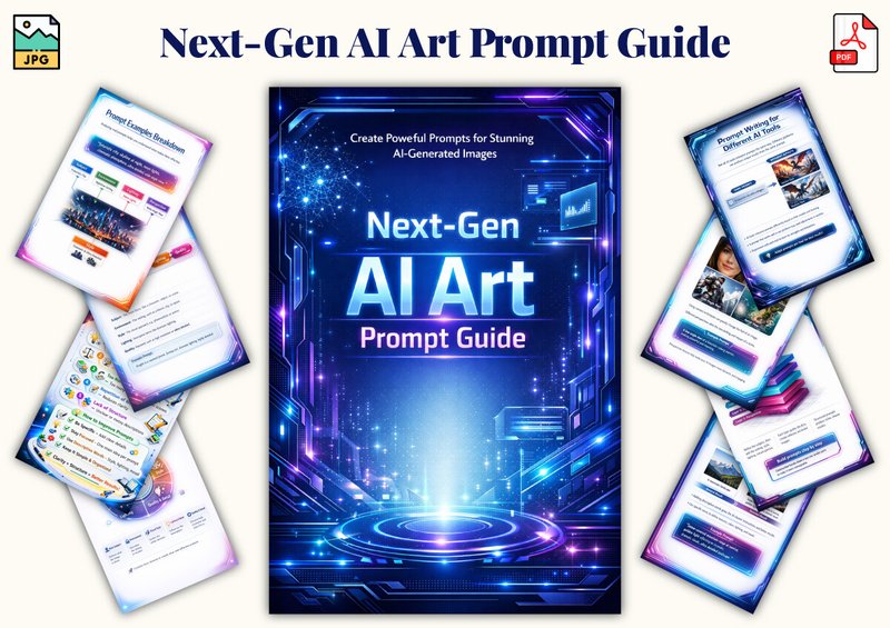 Next-Gen AI Art Prompt Guide (by KDPLab)