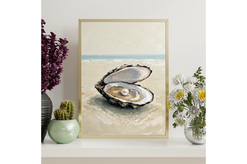 Ocean Pearl Printable Wall Art Decor (by Younique Aartwork)