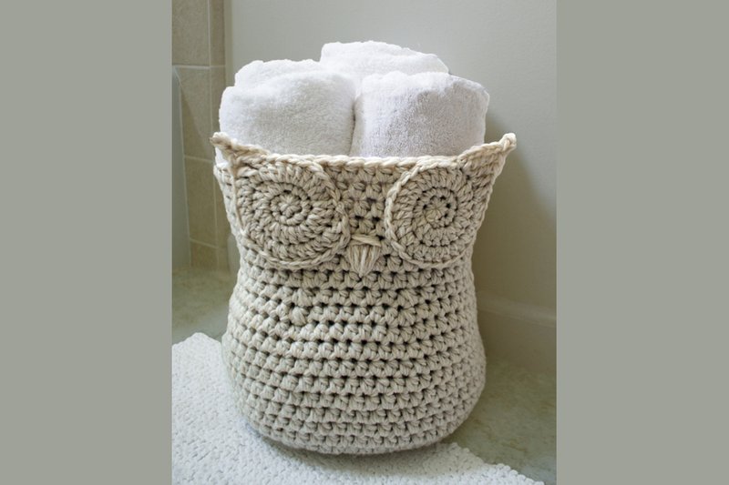 Owl Basket Crochet Pattern (by Knit and Crochet Ever After)