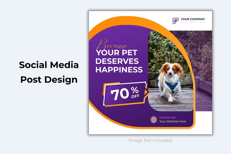 Pet Care Social Media Banner Design (by mustafegur3)
