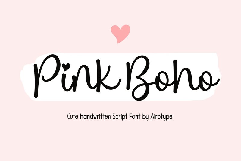 Pink Boho (by airotype)