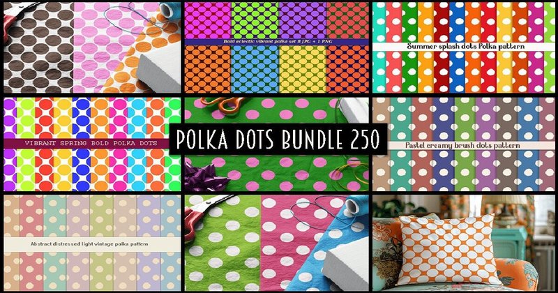 Polka Dots Bundle (by TijanaARTStudio88)