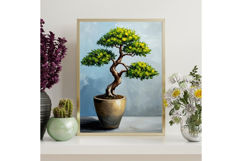 Printable Bonsai Tree Wall Decor (by Younique Aartwork)