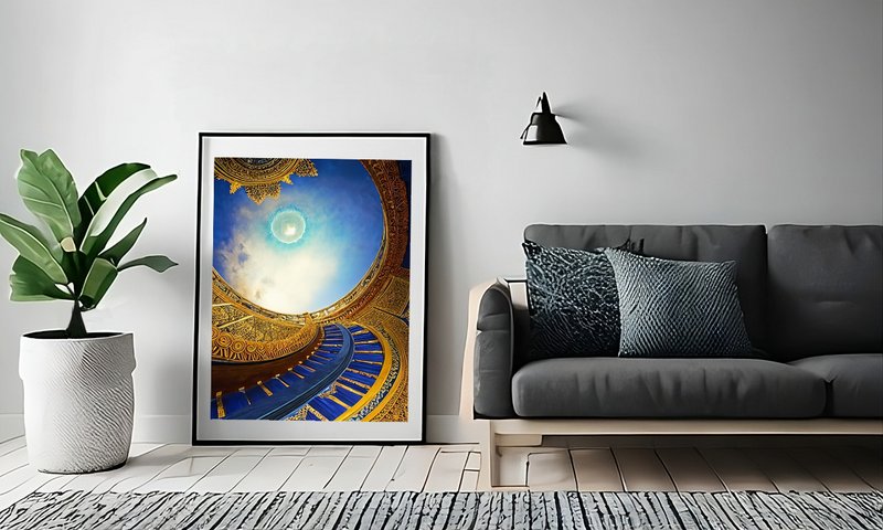 Printable Wall Art, Sky Ladder (by MS_Creative)