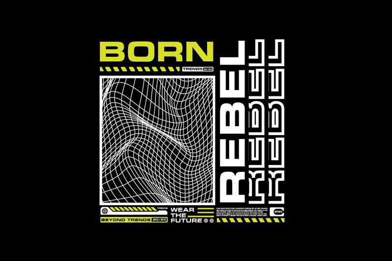 Rebel Urban Streetwear Designs (by Spacelabs Studio)