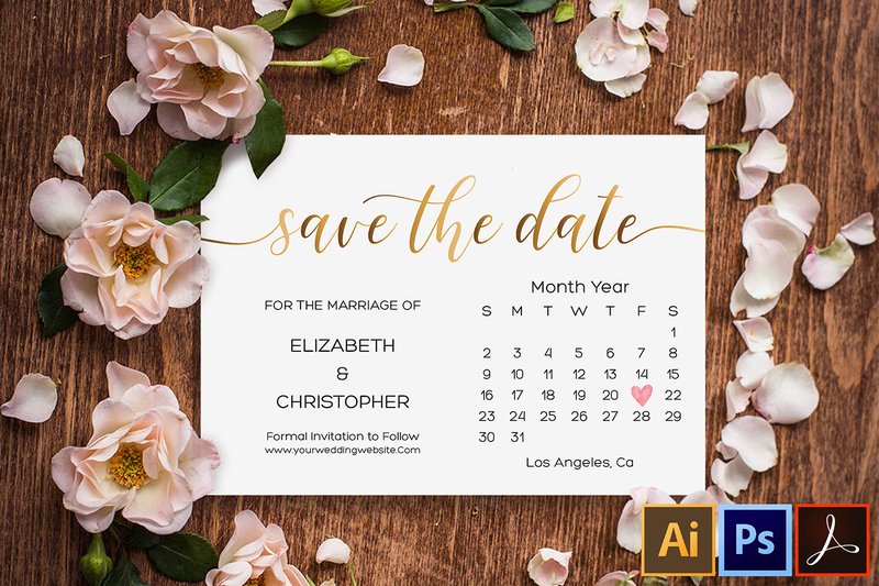 Save the Date, Save the Date (by EighteenWeddingStore)
