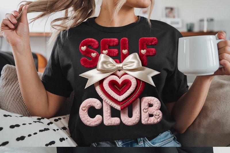 Self Love Club Sublimation Graphic Png (by Tees Town)