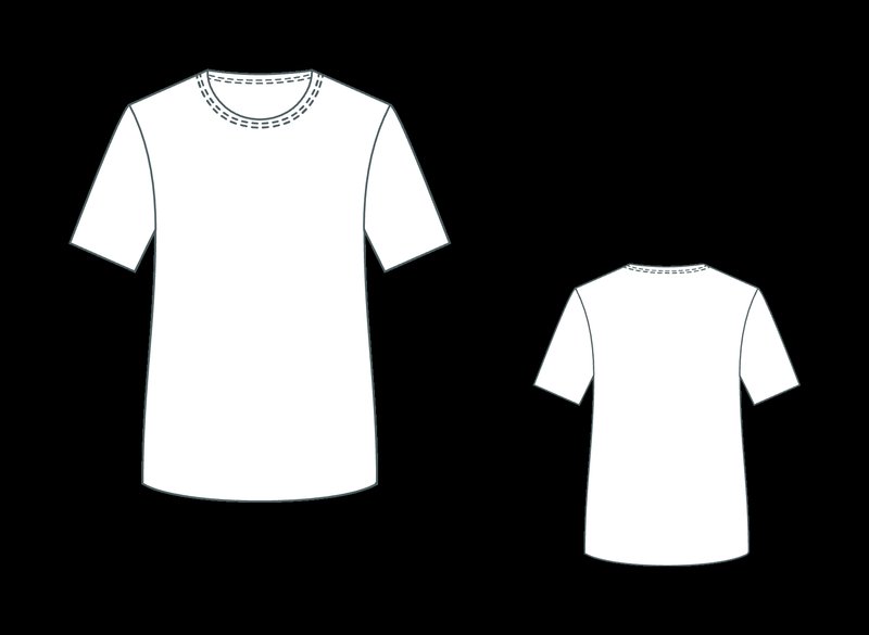 Smart Fit Tee Sewing Pattern | XS–5XL (by RomsPattern)