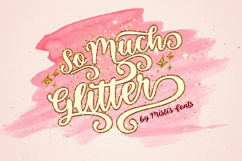 So Much Glitter (by Misti)
