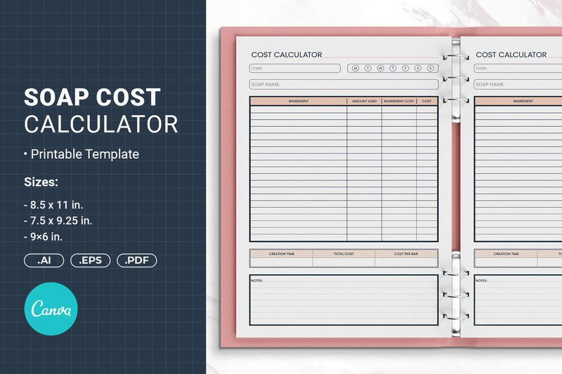 Soap Cost Calculator (by JUNDI)