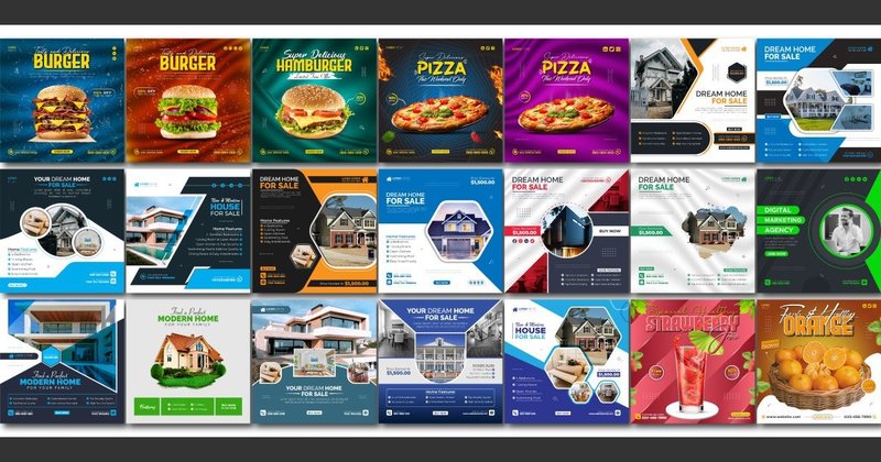 Social Media Banner Design Bundle (by DexignBuzz)