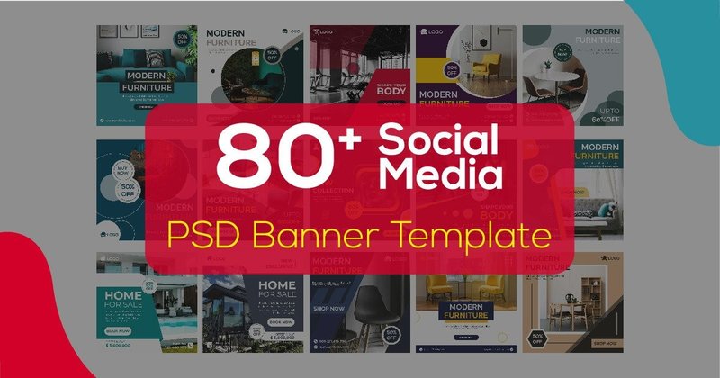Social Media Banner Template Bundle (by GraphIQVerse)