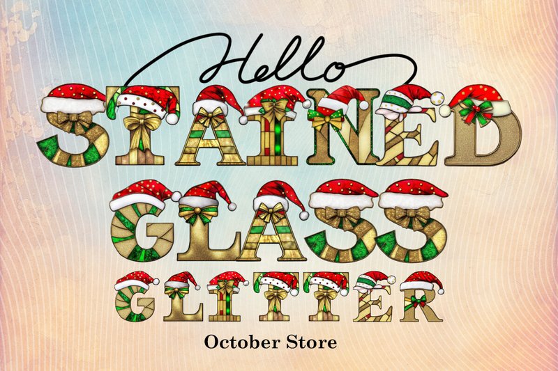 Stained Glass Glitter (by october.store)