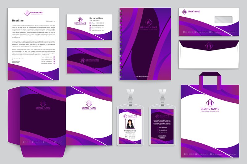 Stationery Design Corporate Design (by shimulazad7)