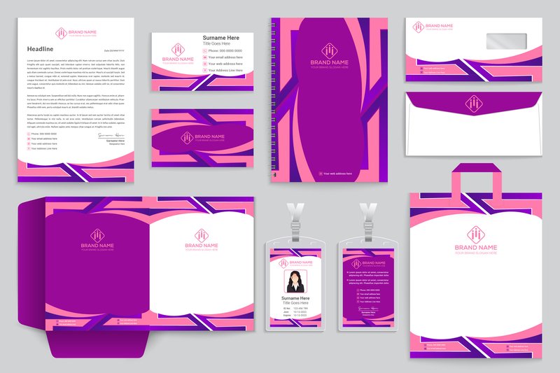 Stationery Design Modern Design (by shimulazad7)