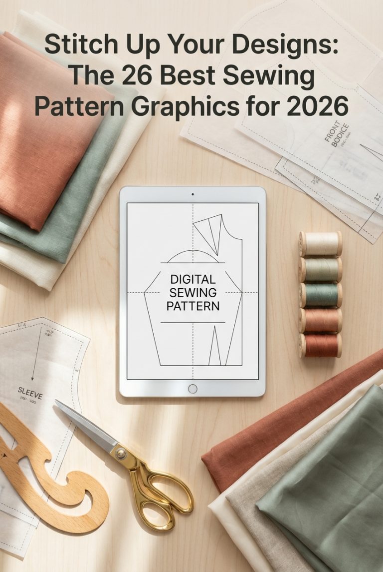 Stitch Up Your Designs: The 26 Best Sewing Pattern Graphics for 2026 - SmartCrafter.co