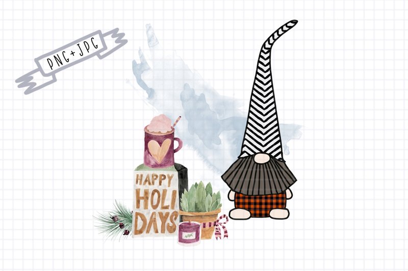 Sublimation Gnome with Holiday-Decor (by Pui Pui)