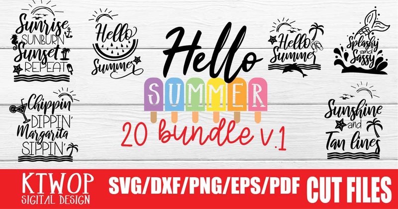 Summer Love Home Crafts Bundle Vol 1 (by KtwoP)