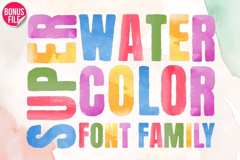 Super Watercolor (by Nobu Collections)