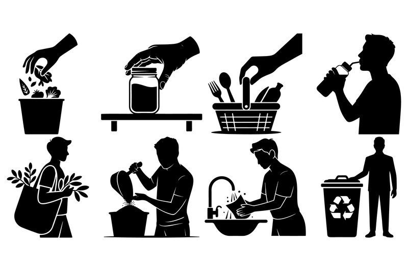 Sustainable Living Habits Food and Drink (by shohag.mizan)