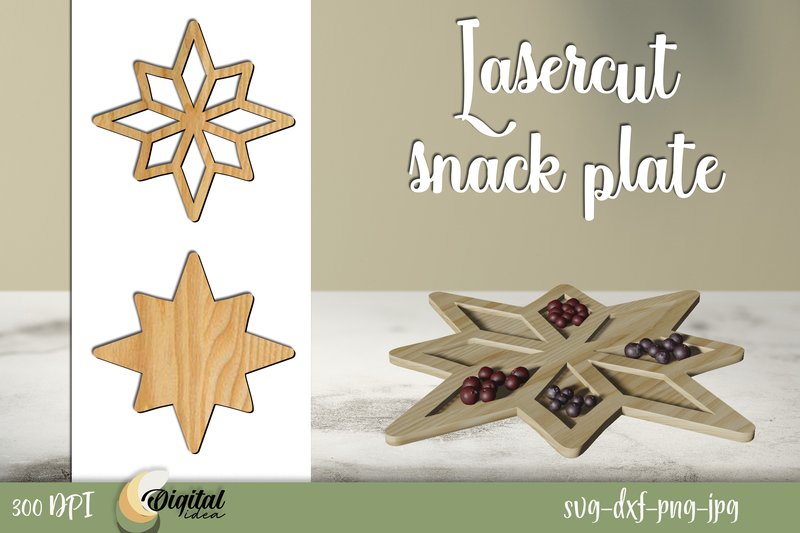 SVG Kitchen Decor Laser Cut (by Digital Idea)