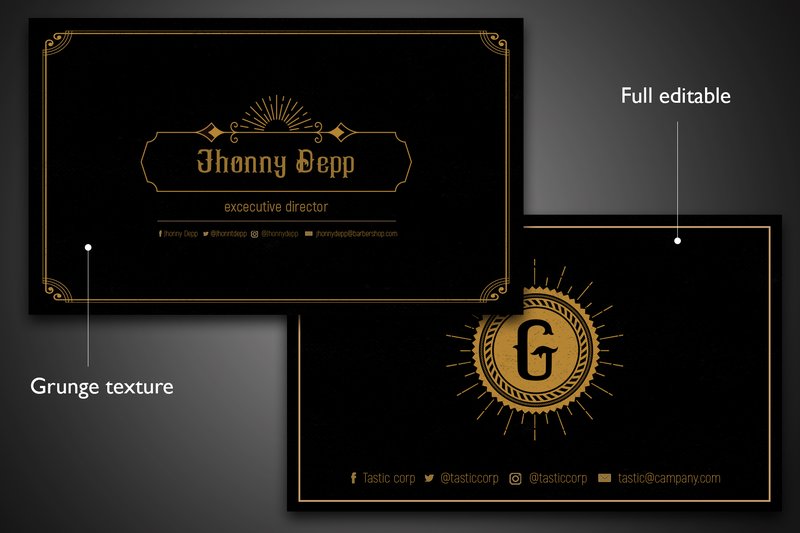 Tastic Business Card Templates (by Gumacreative)