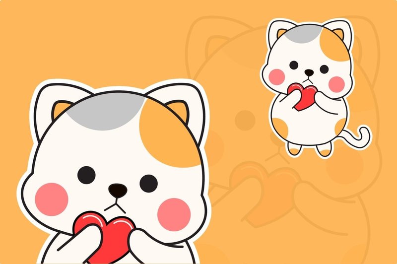 Teaching Materials Cute Cat Animals K (by studiogenic7)