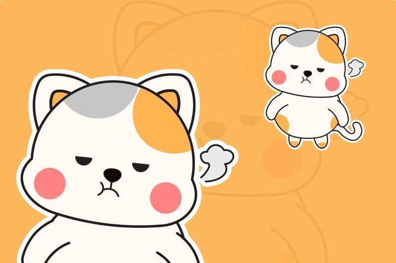 Teaching Materials Cute Cat Animals P (by studiogenic7)