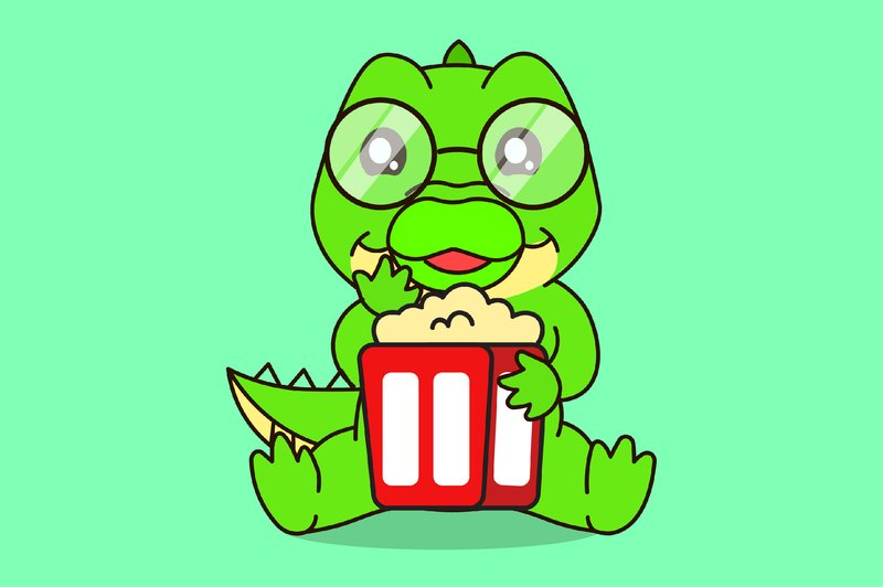 Teaching Materials - Cute Crocodille P (by Heraz Studio)