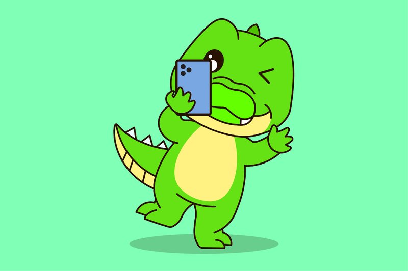 Teaching Materials - Cute Crocodille Q (by Heraz Studio)