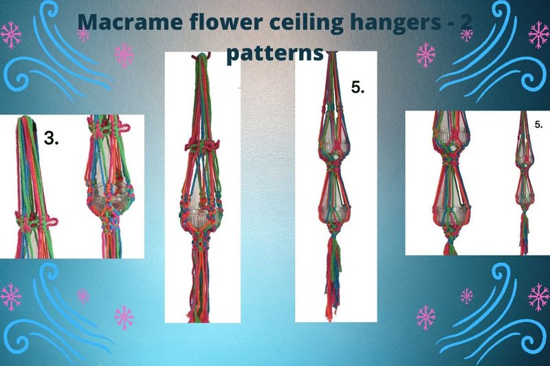 Tealight Glass Bowl Macrame Hanging PDF (by nadia12)