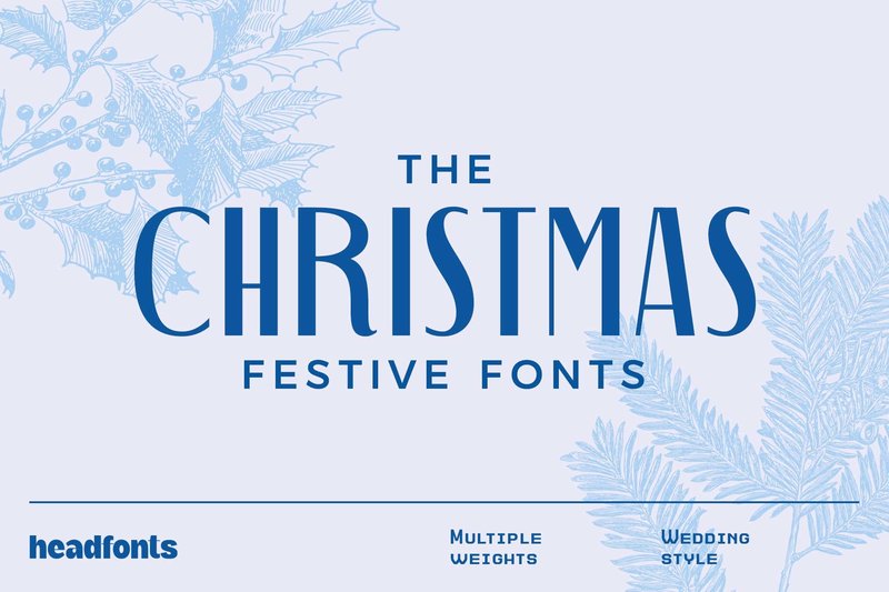The Christmas Fonts Duo (by Headfonts)