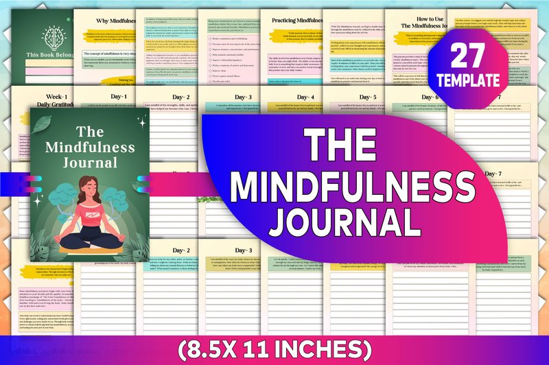 The Mindfulness Journal (by KDP GRAVITY)