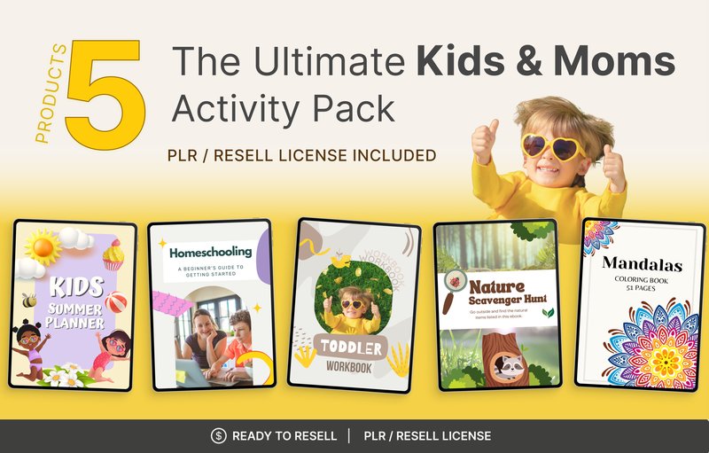 The Ultimate Kids & Moms Activity Bundle (by Makii)