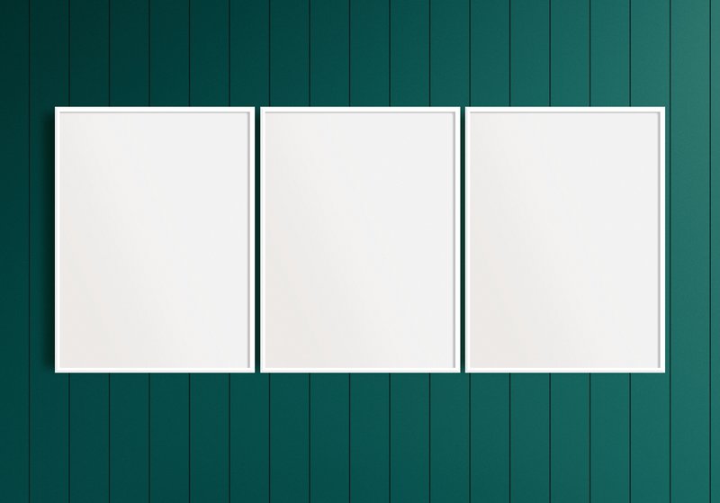 Three Poster Mockups (by Lumina Art)