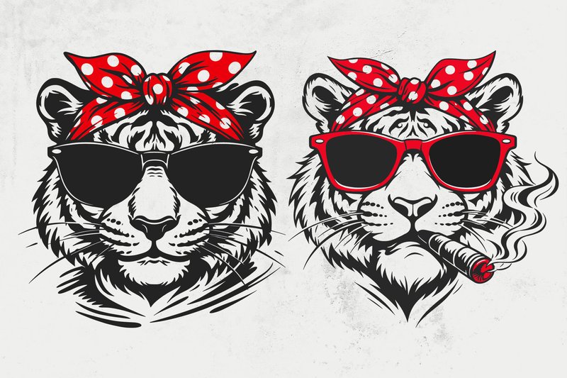 Tiger Mascot Svg, Cricut Projects, Team (by SvgModes)