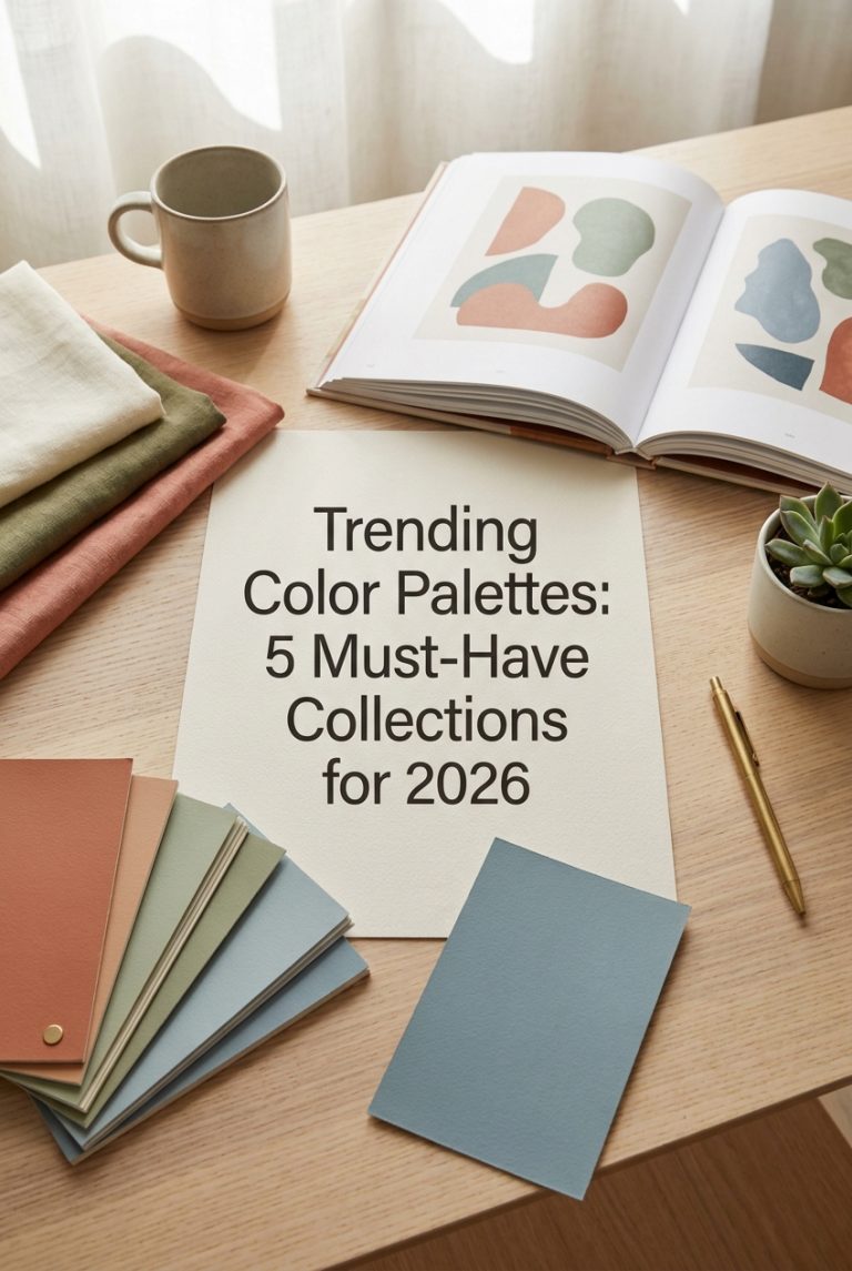 Trending Color By Number Trending Color Palettes: 5 Must-Have Collections for 2026 - SmartCrafter.co