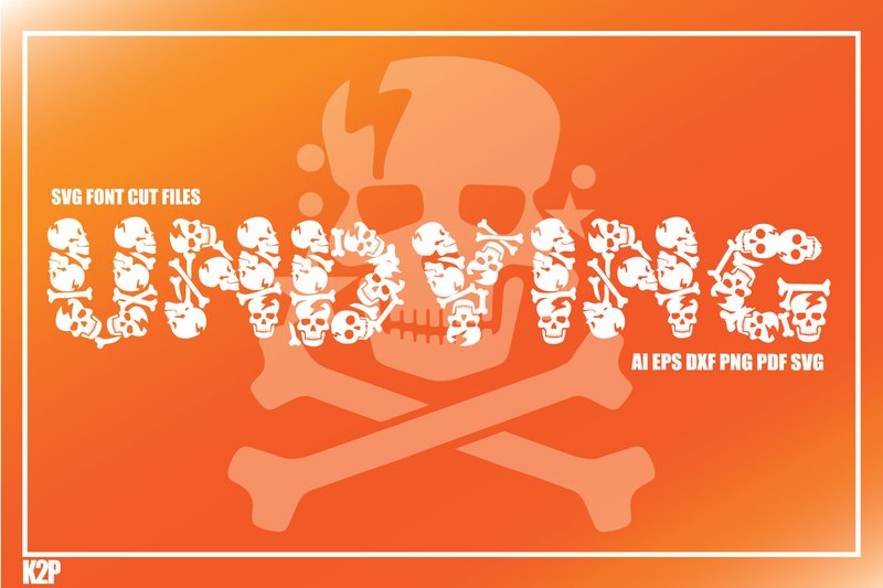 Undying Halloween SVG Cut Files (by KtwoP)