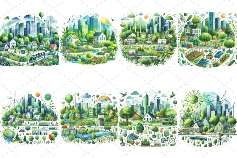 UrbanNatureBlend: EcoLiving Bundle (by Design Store)